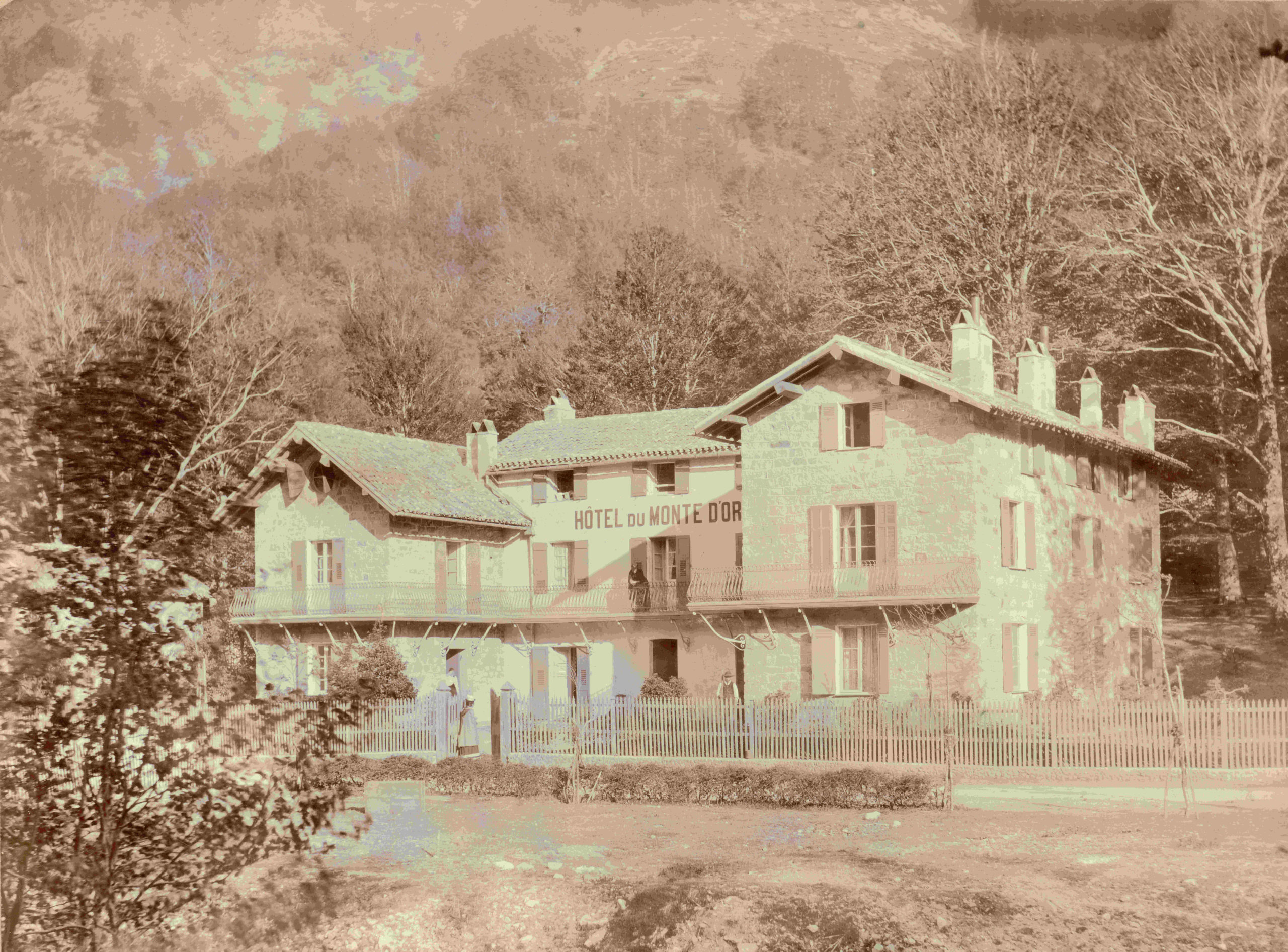 Hôtel Monte d'Oro Corse vers 1880